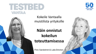 Pirre Sandström ja Laila Bröcker