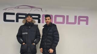 Ali Basem Al-Darraji (right) and Ahmed Al-Khazraji  